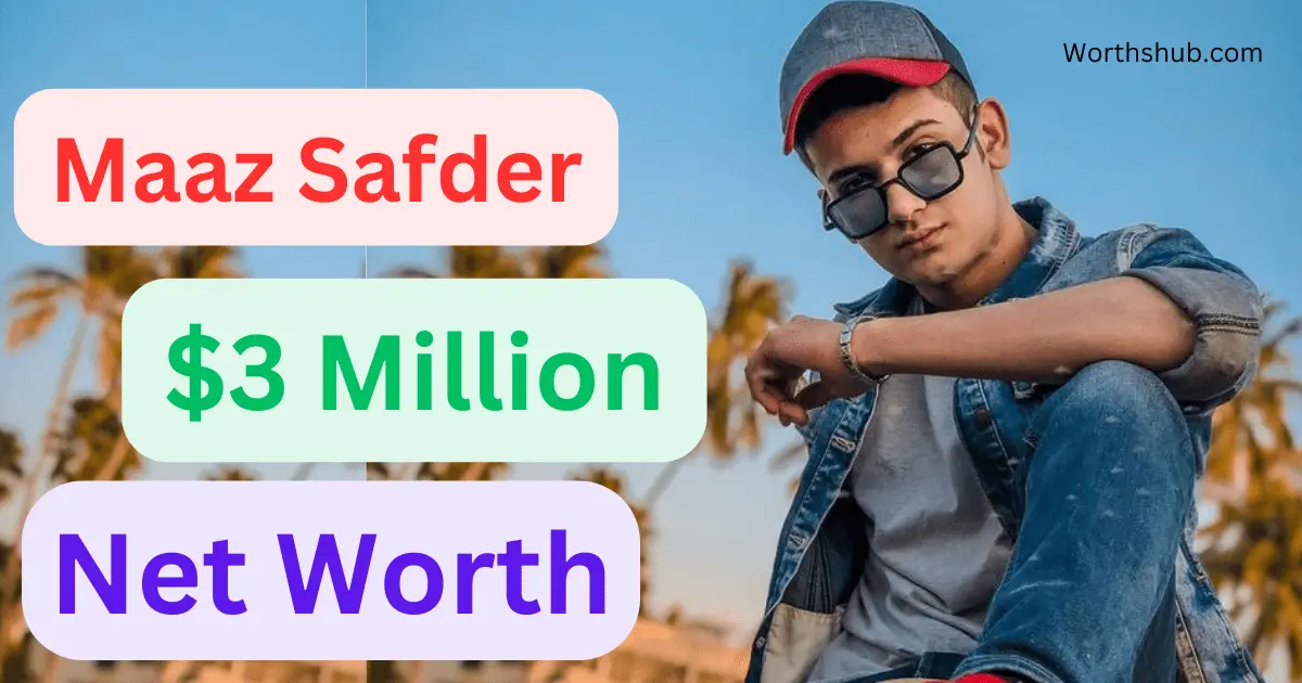 Maaz Safder Net Worth